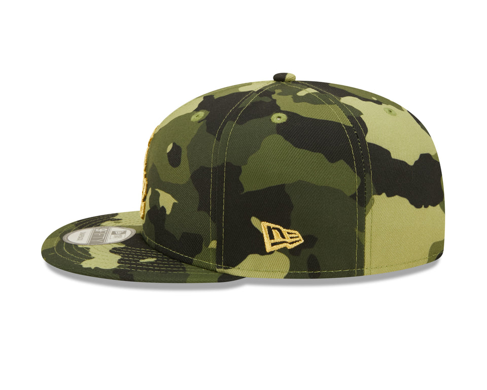 Men s Chicago White Sox New Era 2022 Armed Forces Day Camo 9FIFTY Snapback Adjustable Hat Official Team Hat Sports Fan Cap Official NFL Team Hat