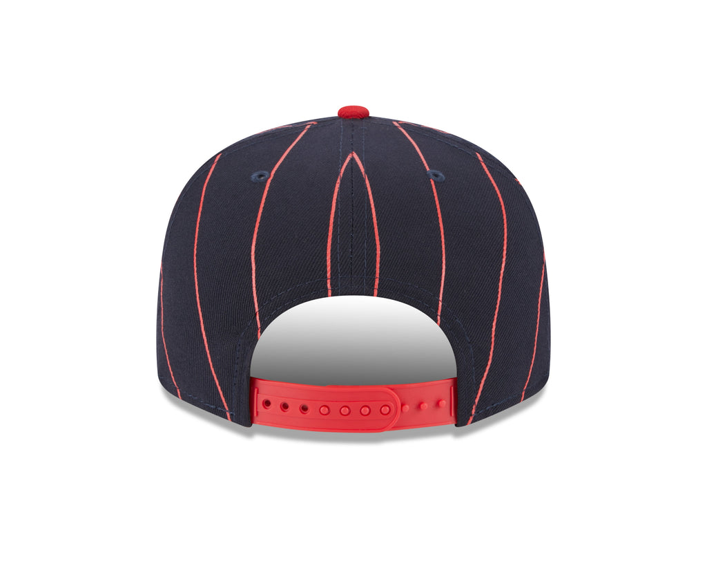 Boston Red Sox Navy Red Vintage New Era 9FIFTY Snapback Hat Official Team Hat Sports Fan Cap Official NFL Team Hat Football Fan Cap