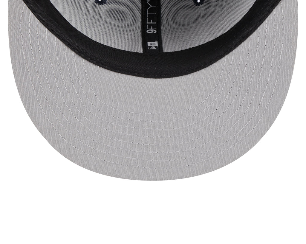 Detroit Tigers Navy Gray Vintage New Era 9FIFTY Snapback Hat Official Team Hat Sports Fan Cap Official NFL Team Hat Football Fan Cap