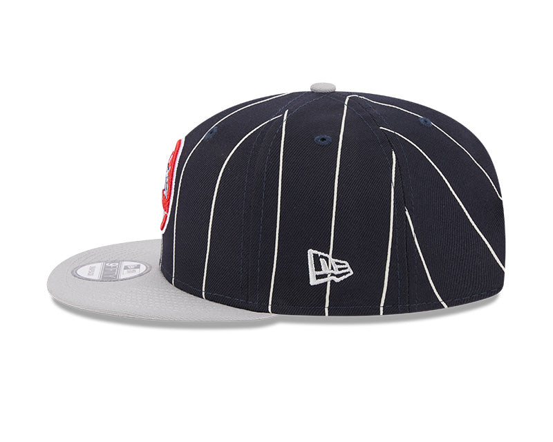New York Yankees Navy Gray Cooperstown Vintage New Era 9FIFTY Snapback Hat Official Team Hat Sports Fan Cap Official NFL Team Hat Football Fan Cap