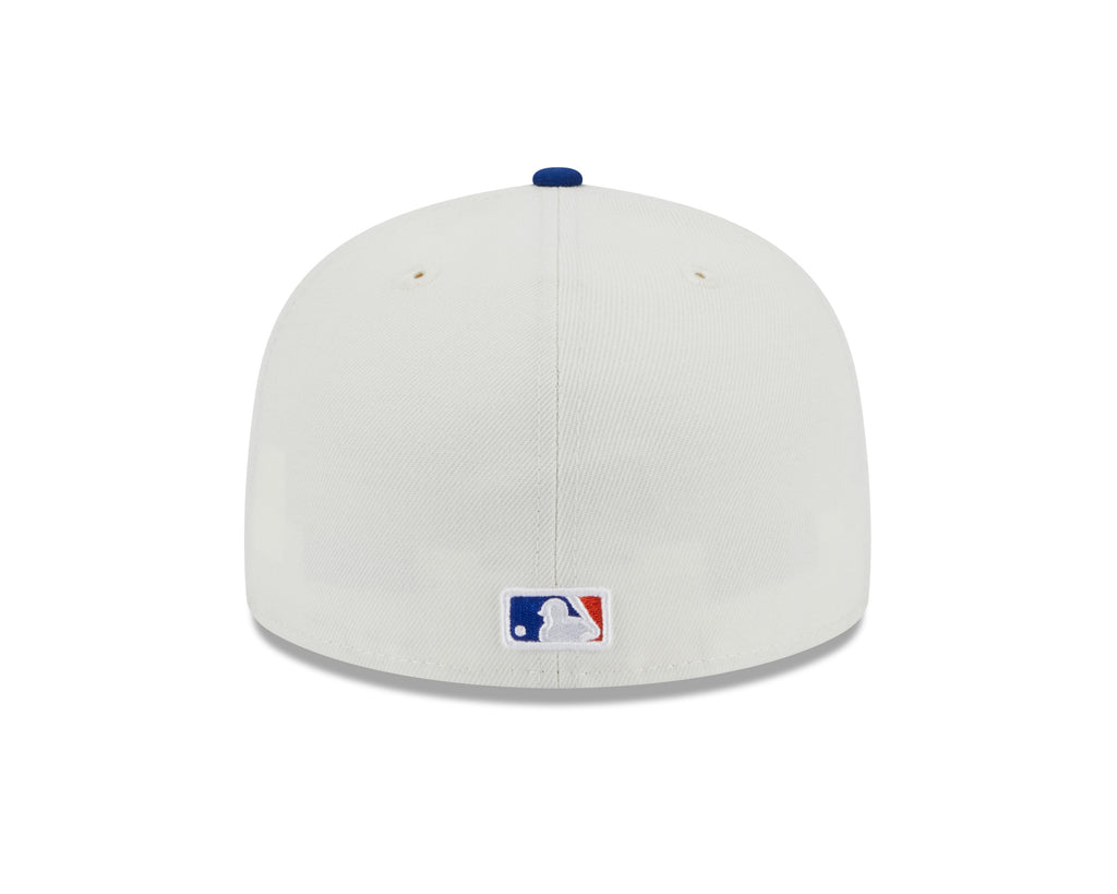New York Mets 1982 World Series Cream Royal New Era Retro 59FIFTY Fitted Hat Official Team Hat Sports Fan Cap Official NFL Team Hat Football Fan Cap