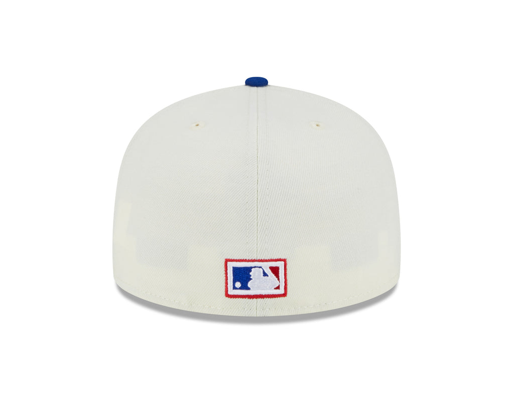 Atlanta Braves 2000 All Star Game Cream Royal New Era Retro 59FIFTY Fitted Hat Official Team Hat Sports Fan Cap Official NFL Team Hat Football Fan Cap