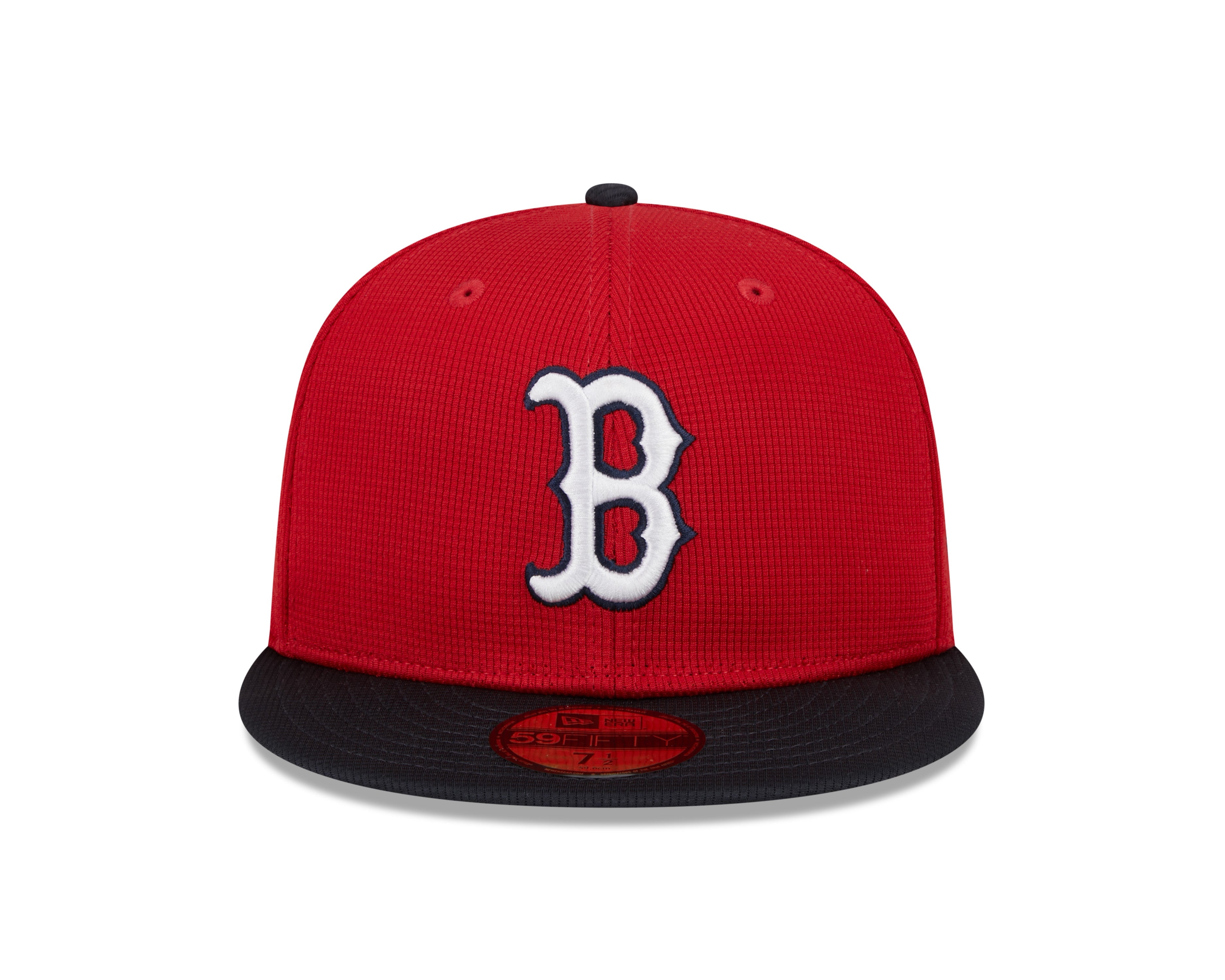 Boston Red Sox New Era Red Navy 2025 Spring Training 59FIFTY Fitted Hat Official Team Hat Sports Fan Cap Official NFL Team Hat Football Fan Cap