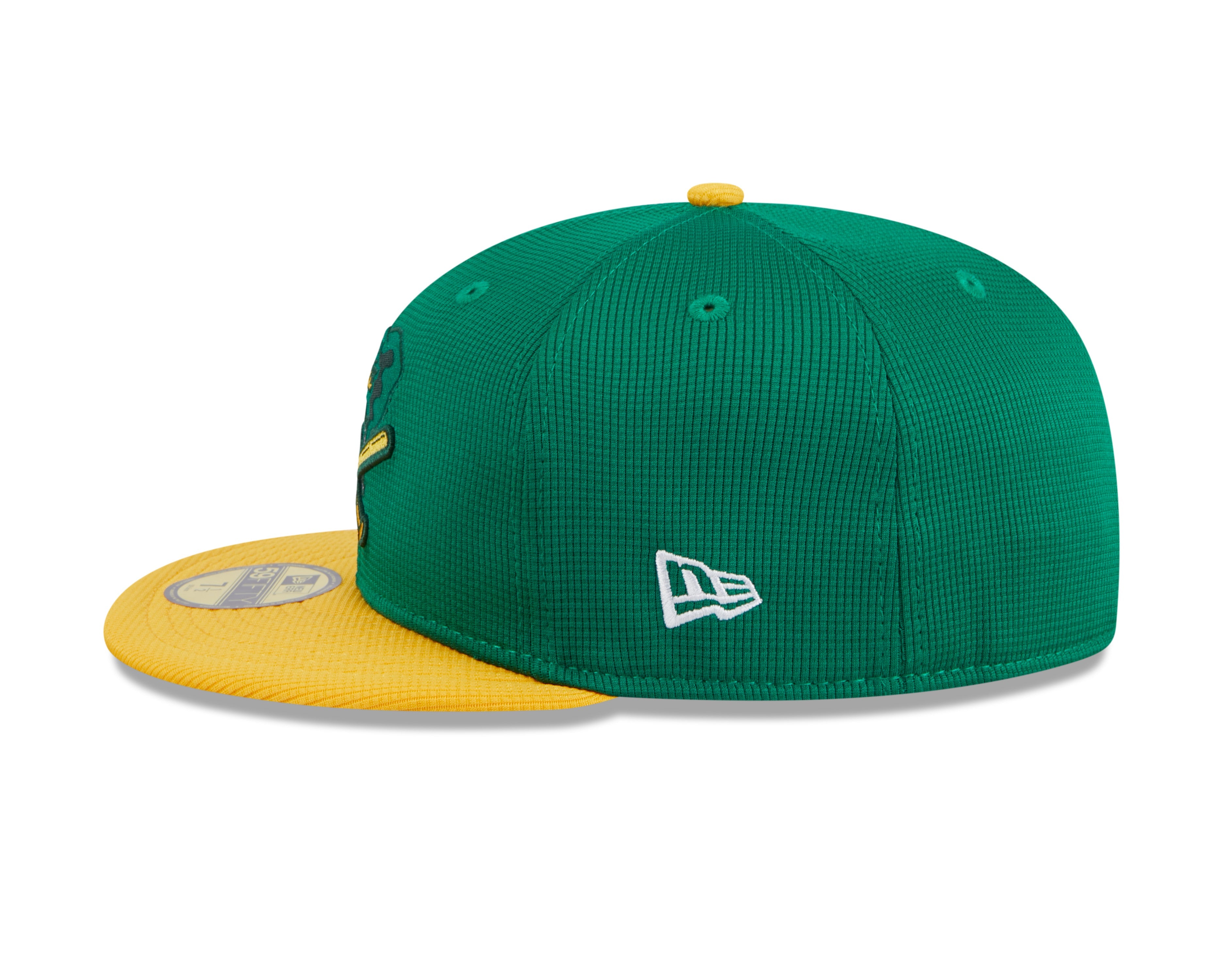 Men s Oakland Athletics New Era Green 2024 Batting Practice 59FIFTY Fitted Hat Official Team Hat Sports Fan Cap Official NFL Team Hat Football Fan Cap
