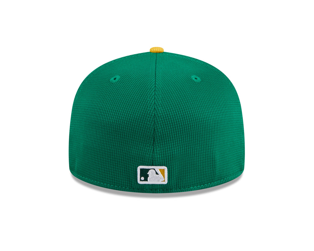 Men s Oakland Athletics New Era Green 2024 Batting Practice 59FIFTY Fitted Hat Official Team Hat Sports Fan Cap Official NFL Team Hat Football Fan Cap