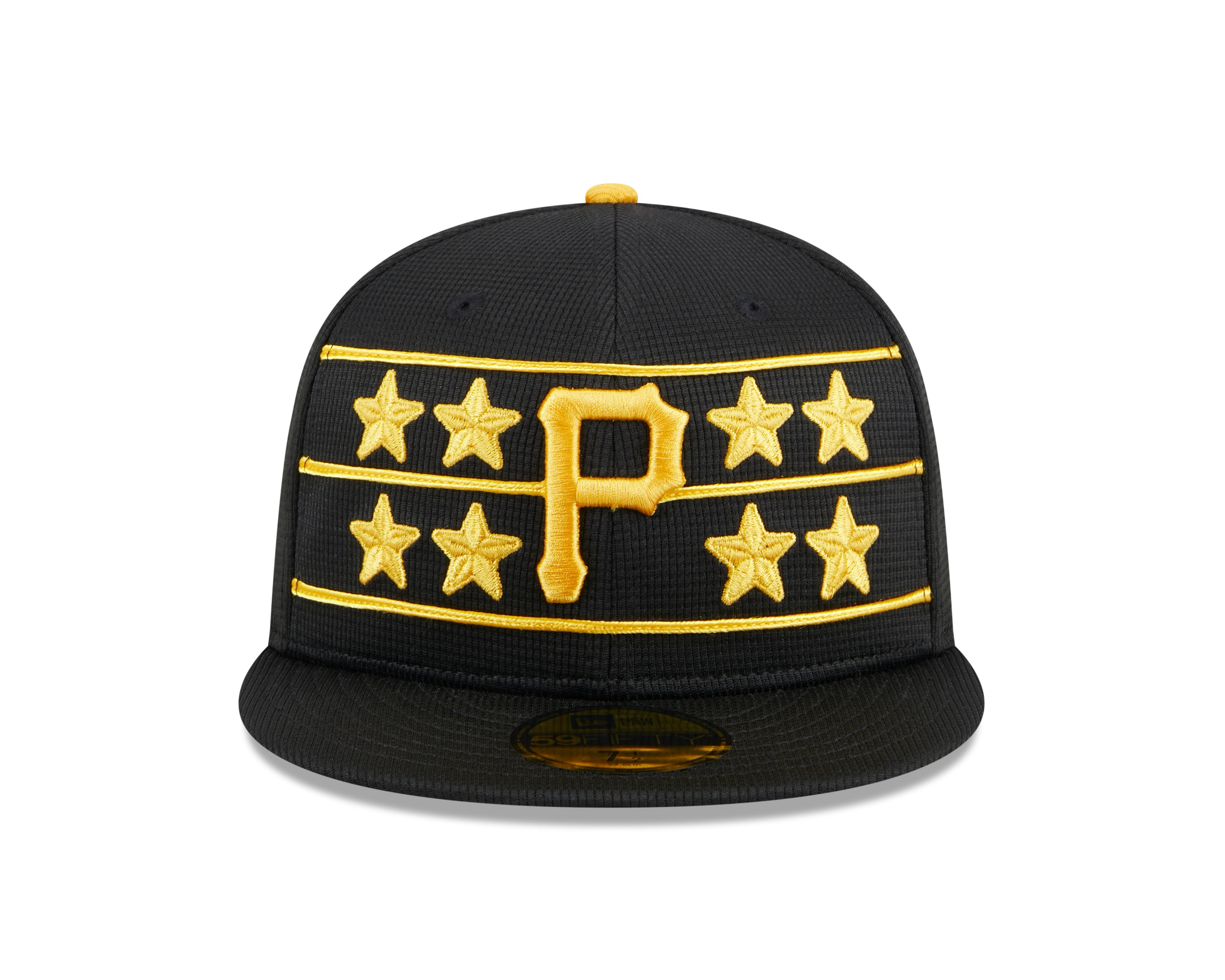 Men s Pittsburgh Pirates New Era Black 2024 Batting Practice 59FIFTY Fitted Hat Official Team Hat Sports Fan Cap Official NFL Team Hat Football Fan