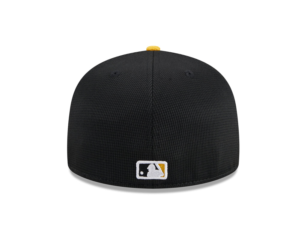 Men s Pittsburgh Pirates New Era Black 2024 Batting Practice 59FIFTY Fitted Hat Official Team Hat Sports Fan Cap Official NFL Team Hat Football Fan