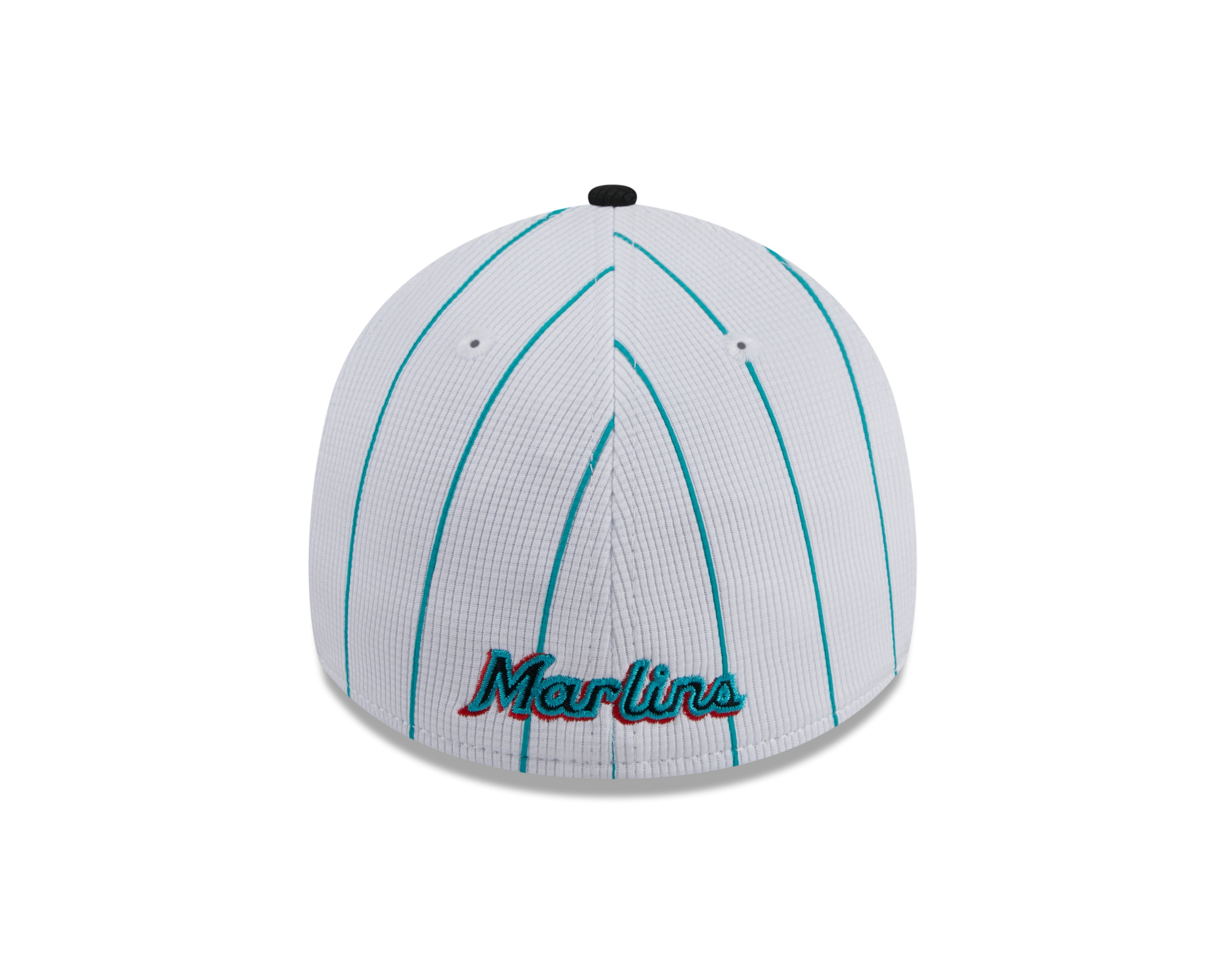 Men s Miami Marlins New Era 2024 Batting Practice White Black 39THIRTY Flex-Fit Hat Official Team Hat Sports Fan Cap Official NFL Team Hat Football
