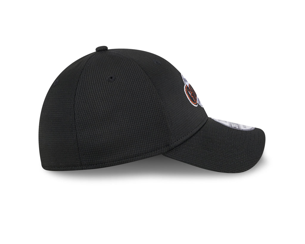 Men s San Francisco Giants New Era 2024 Batting Practice Black 39THIRTY Flex-Fit Hat Official Team Hat Sports Fan Cap Official NFL Team Hat Football