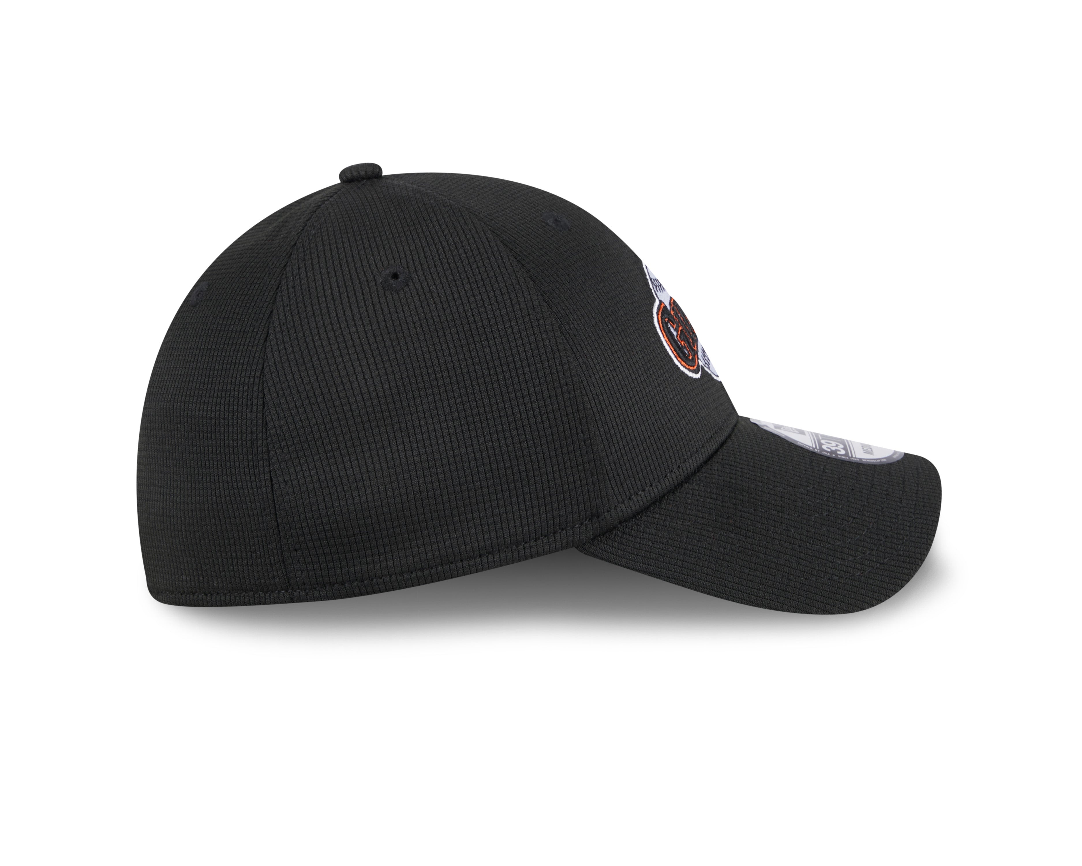 Men s San Francisco Giants New Era 2024 Batting Practice Black 39THIRTY Flex-Fit Hat Official Team Hat Sports Fan Cap Official NFL Team Hat Football