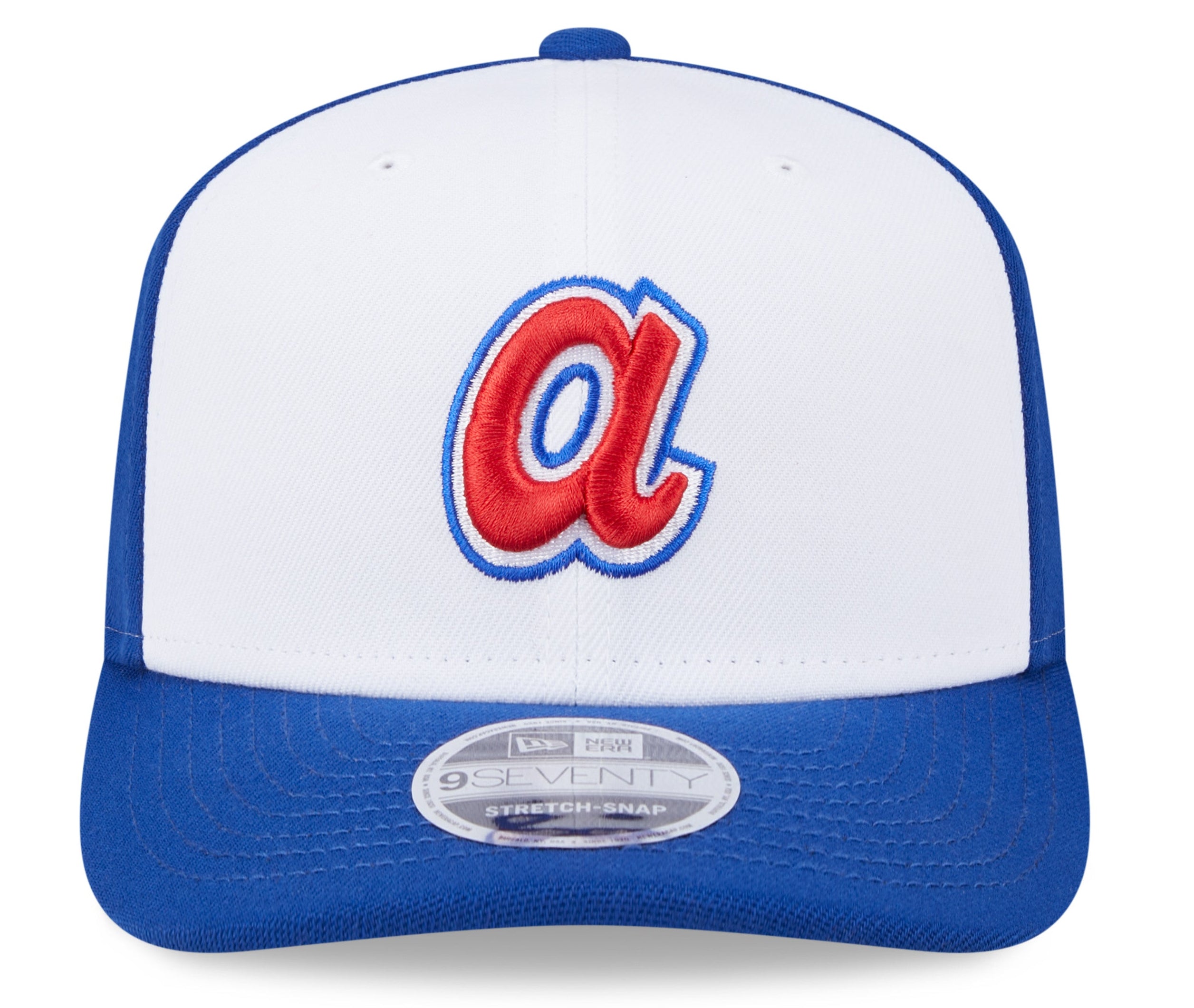 Atlanta Braves Cooperstown New Era 9SEVENTY Royal Adjustable Hat Official Team Hat Sports Fan Cap Official NFL Team Hat Football Fan Cap