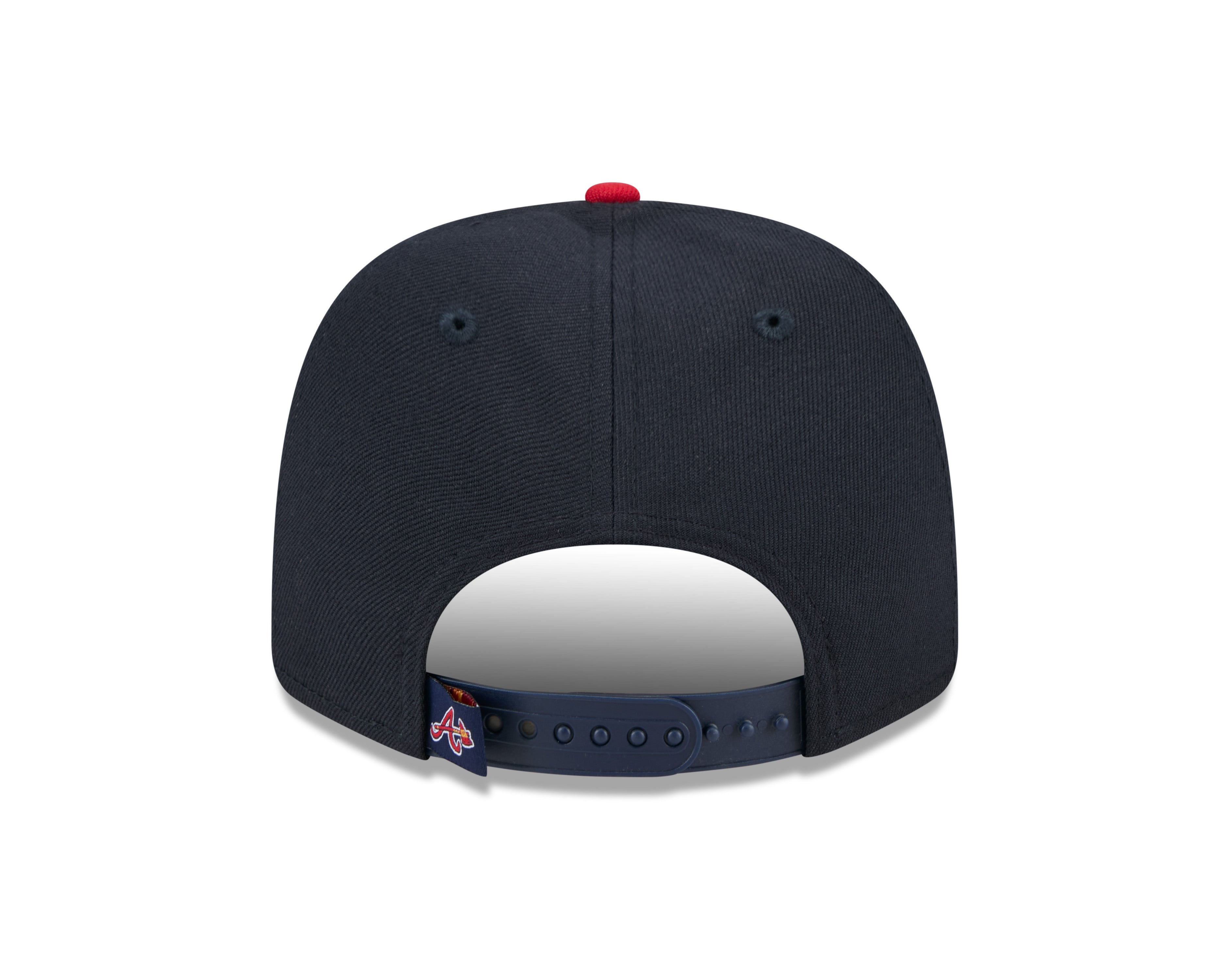 Atlanta Braves New Era Navy Red 9SEVENTY Adjustable Hat Official Team Hat Sports Fan Cap Official NFL Team Hat Football Fan Cap