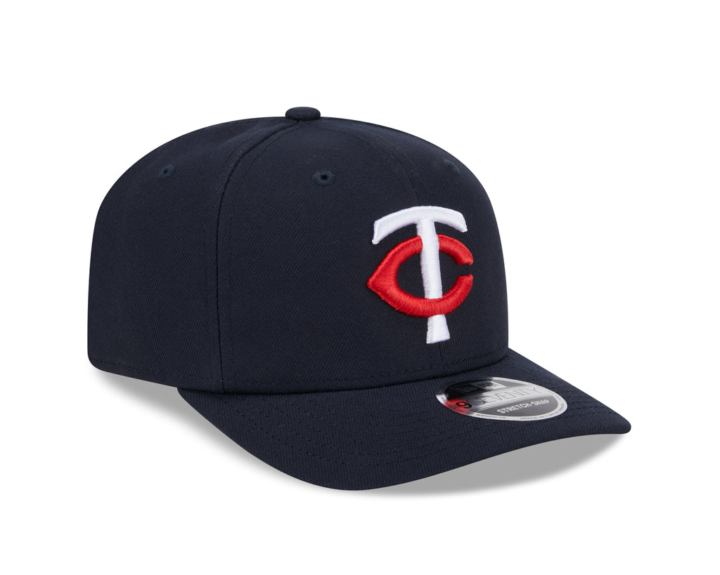 Minnesota Twins New Era Home Navy 9SEVENTY Adjustable Hat Official Team Hat Sports Fan Cap Official NFL Team Hat Football Fan Cap