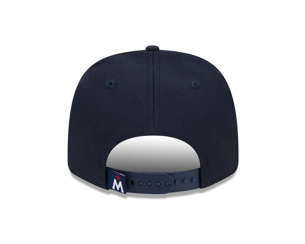 Minnesota Twins New Era Home Navy 9SEVENTY Adjustable Hat Official Team Hat Sports Fan Cap Official NFL Team Hat Football Fan Cap