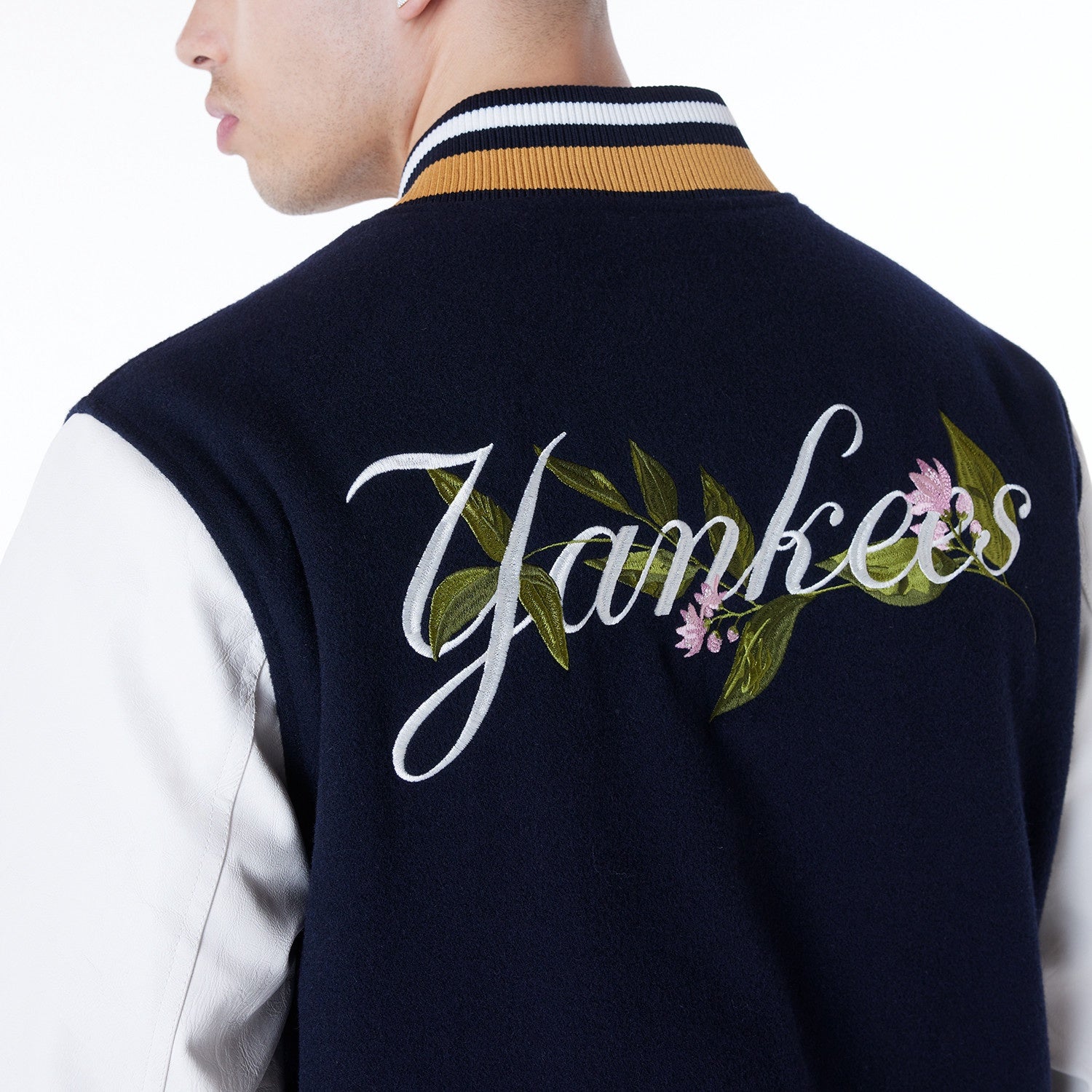 New Era - MLB Floral Varsity Jacket - New York Yankees Official Sports Fan Gear Official NFL Fan Gear Popular Style