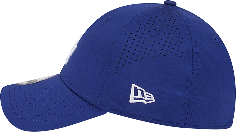 MLB Los Angeles Dodgers New Era Mid Perf 39THIRTY Flex Fit Hat - Royal Official Team Hat Sports Fan Cap Official NFL Team Hat Football Fan Cap