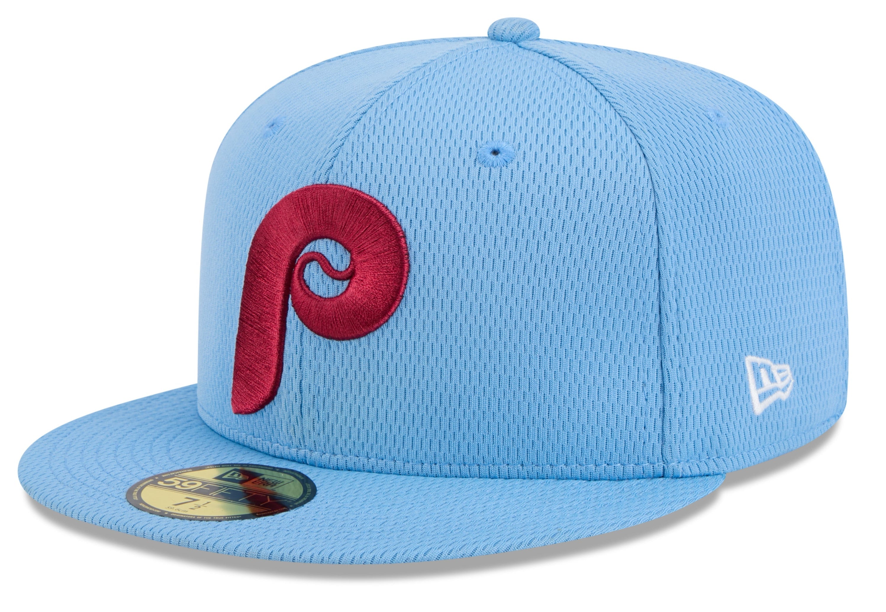 Philadelphia Phillies New Era Blue Alternate 2025 Clubhouse 59FIFTY Fitted Hat Official Team Hat Sports Fan Cap Official NFL Team Hat Football Fan Cap
