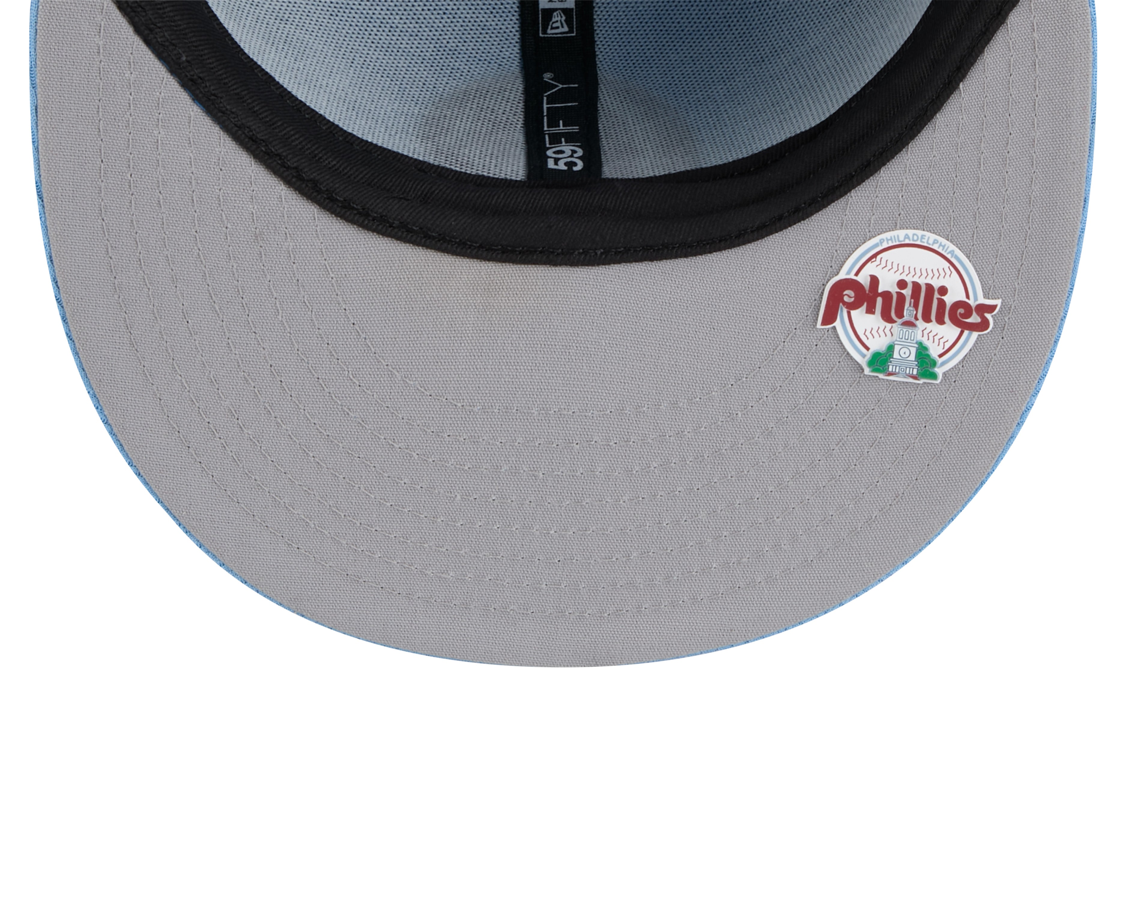 Philadelphia Phillies New Era Blue Alternate 2025 Clubhouse 59FIFTY Fitted Hat Official Team Hat Sports Fan Cap Official NFL Team Hat Football Fan Cap