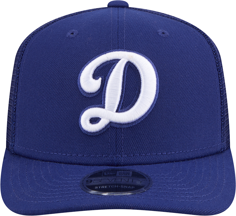 Los Angeles Dodgers New Era Royal 9SEVENTY Trucker Adjustable Hat Official Team Hat Sports Fan Cap Official NFL Team Hat Football Fan Cap