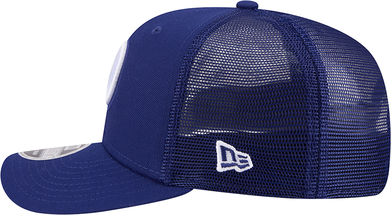 Los Angeles Dodgers New Era Royal 9SEVENTY Trucker Adjustable Hat Official Team Hat Sports Fan Cap Official NFL Team Hat Football Fan Cap