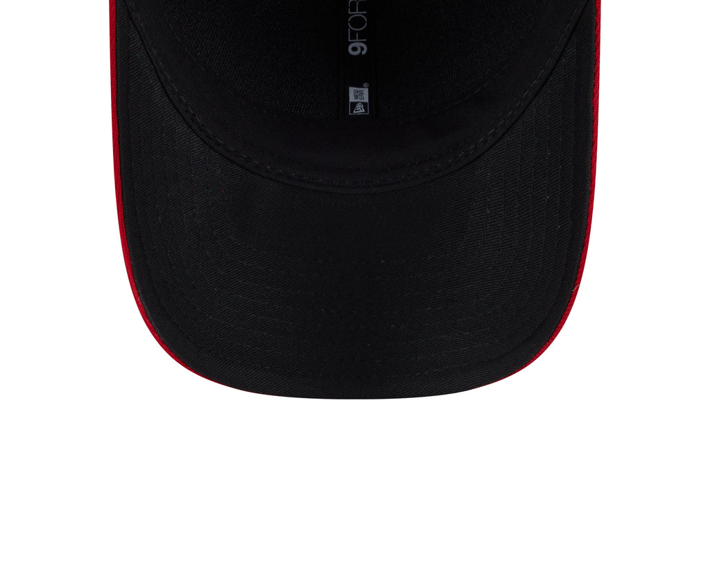 Atlanta Braves Navy Red New Era Player Replica M-Crown 9FORTY Adjustable Hat Official Team Hat Sports Fan Cap Official NFL Team Hat Football Fan Cap