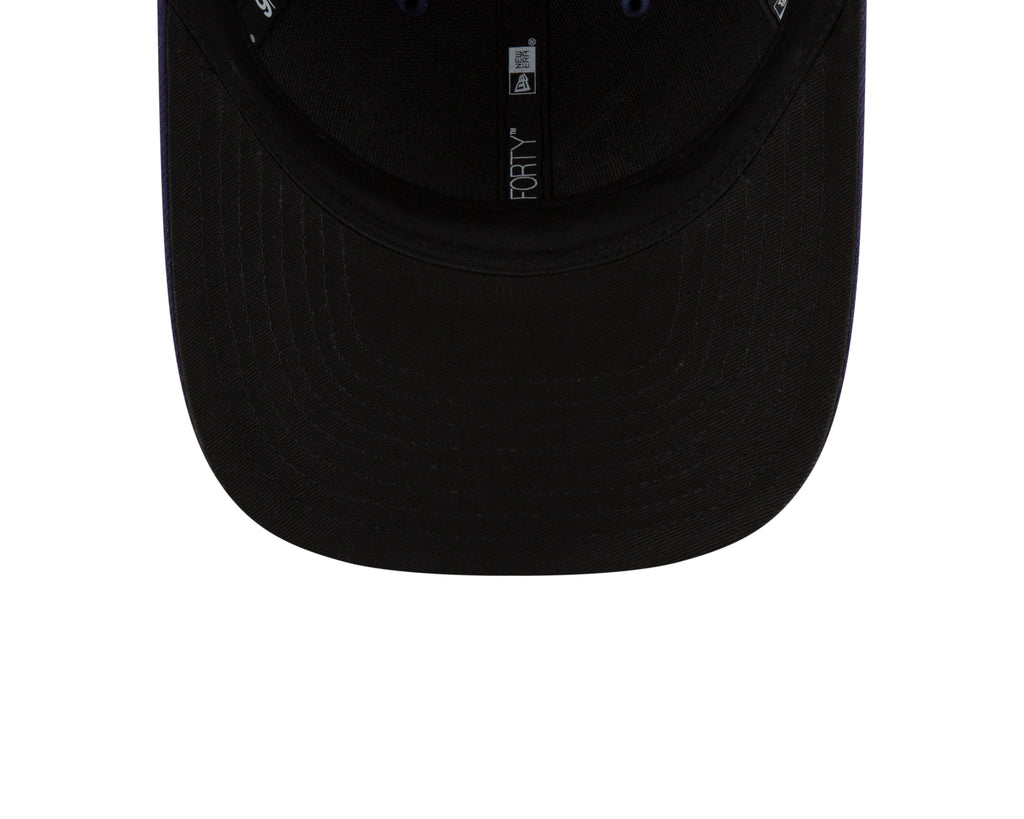 Tampa Bay Rays Alternate Navy New Era Player Replica M-Crown 9FORTY Adjustable Hat Official Team Hat Sports Fan Cap Official NFL Team Hat Football