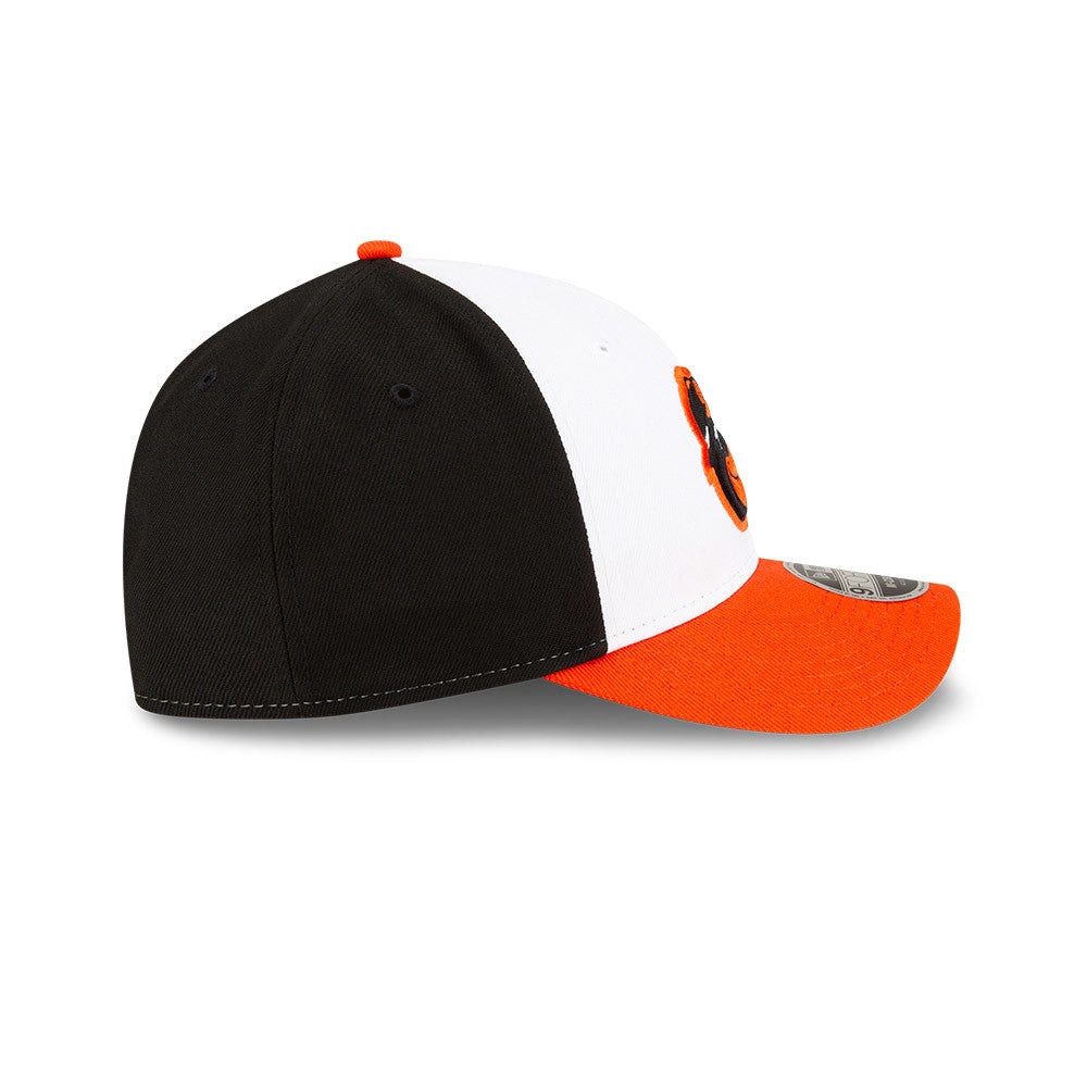 Baltimore Orioles White Orange Black New Era Player Replica M-Crown 9FORTY Adjustable Hat Official Team Hat Sports Fan Cap Official NFL Team Hat