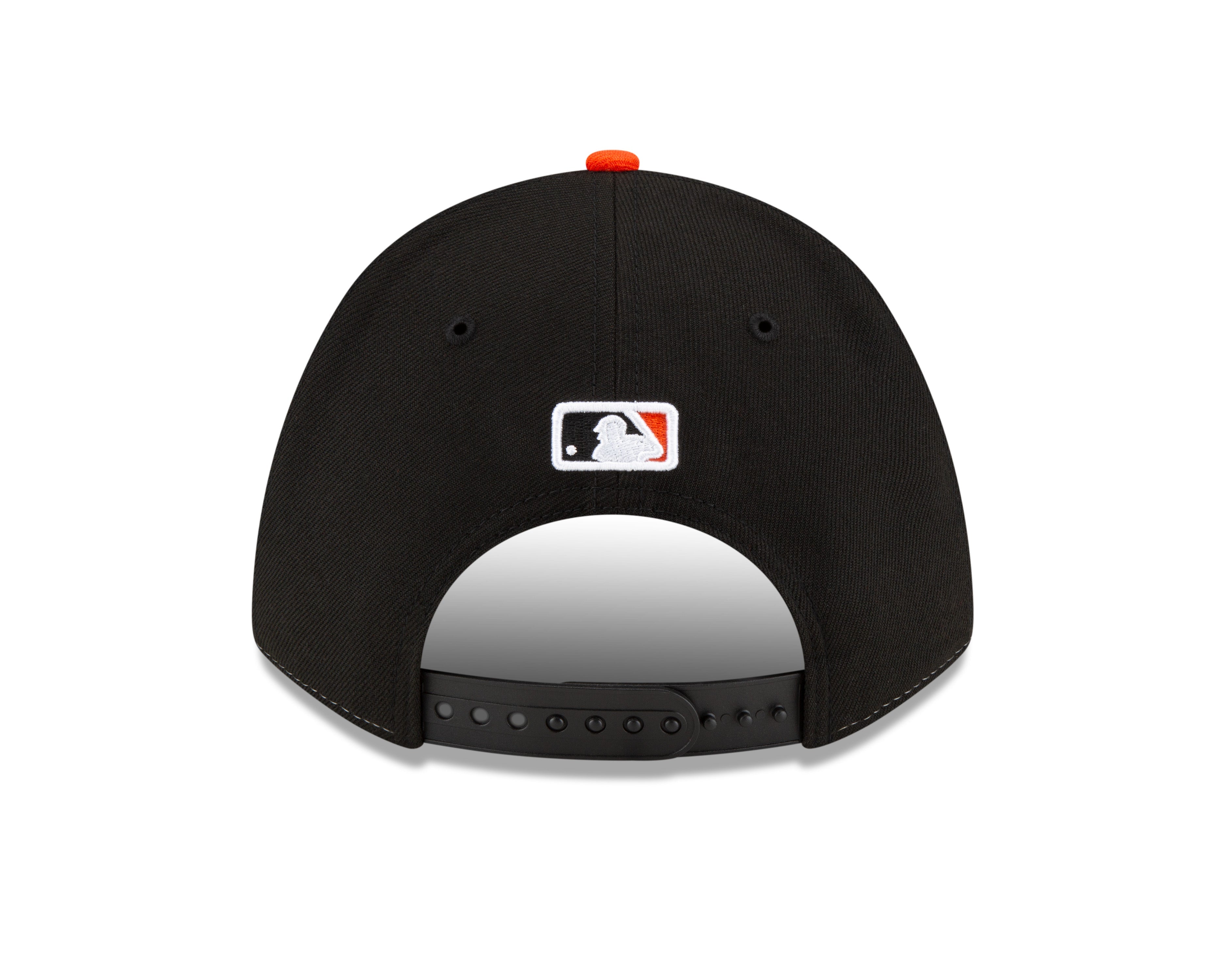Baltimore Orioles White Orange Black New Era Player Replica M-Crown 9FORTY Adjustable Hat Official Team Hat Sports Fan Cap Official NFL Team Hat