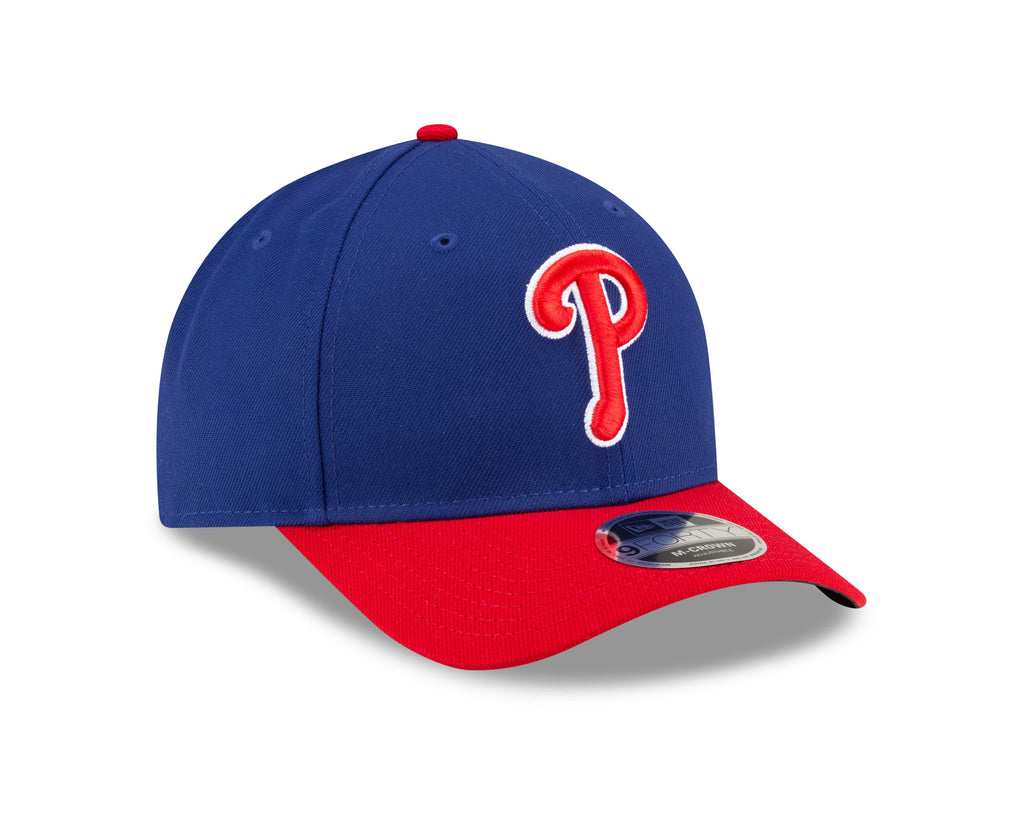 Philadelphia Phillies 2 Tone Royal Red Alternate New Era Player Replica M-Crown 9FORTY Adjustable Hat Official Team Hat Sports Fan Cap Official NFL