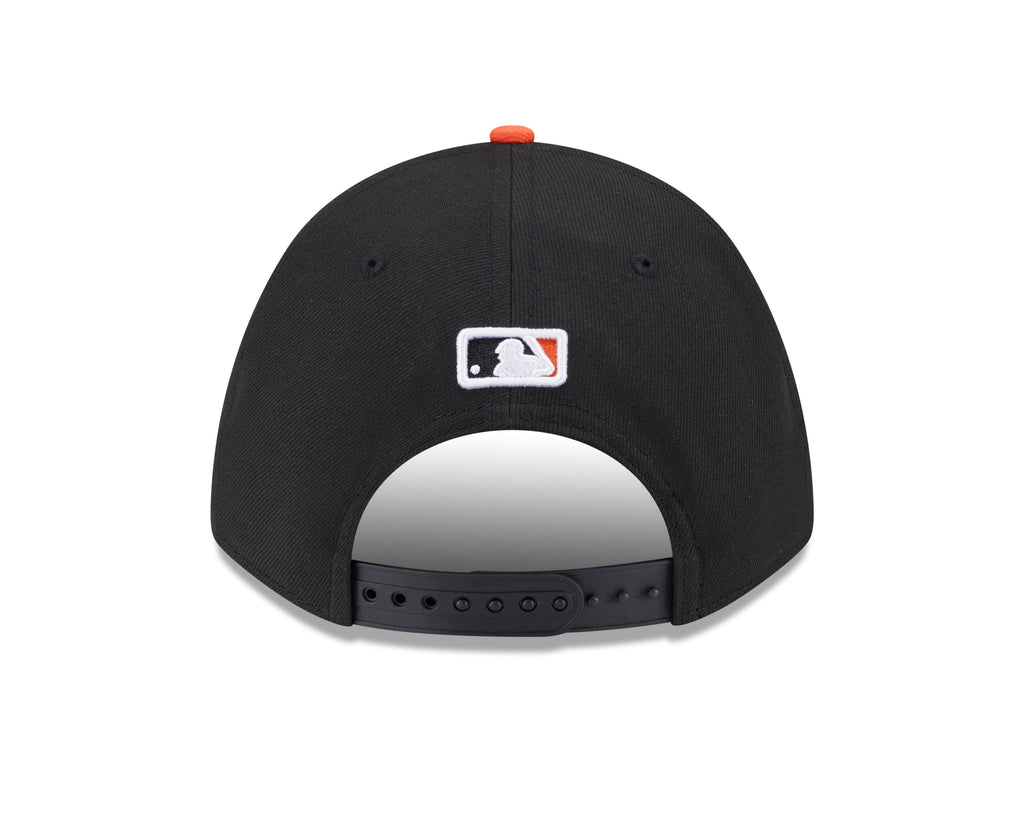 Baltimore Orioles Black Orange Road New Era Player Replica M-Crown 9FORTY Adjustable Hat Official Team Hat Sports Fan Cap Official NFL Team Hat