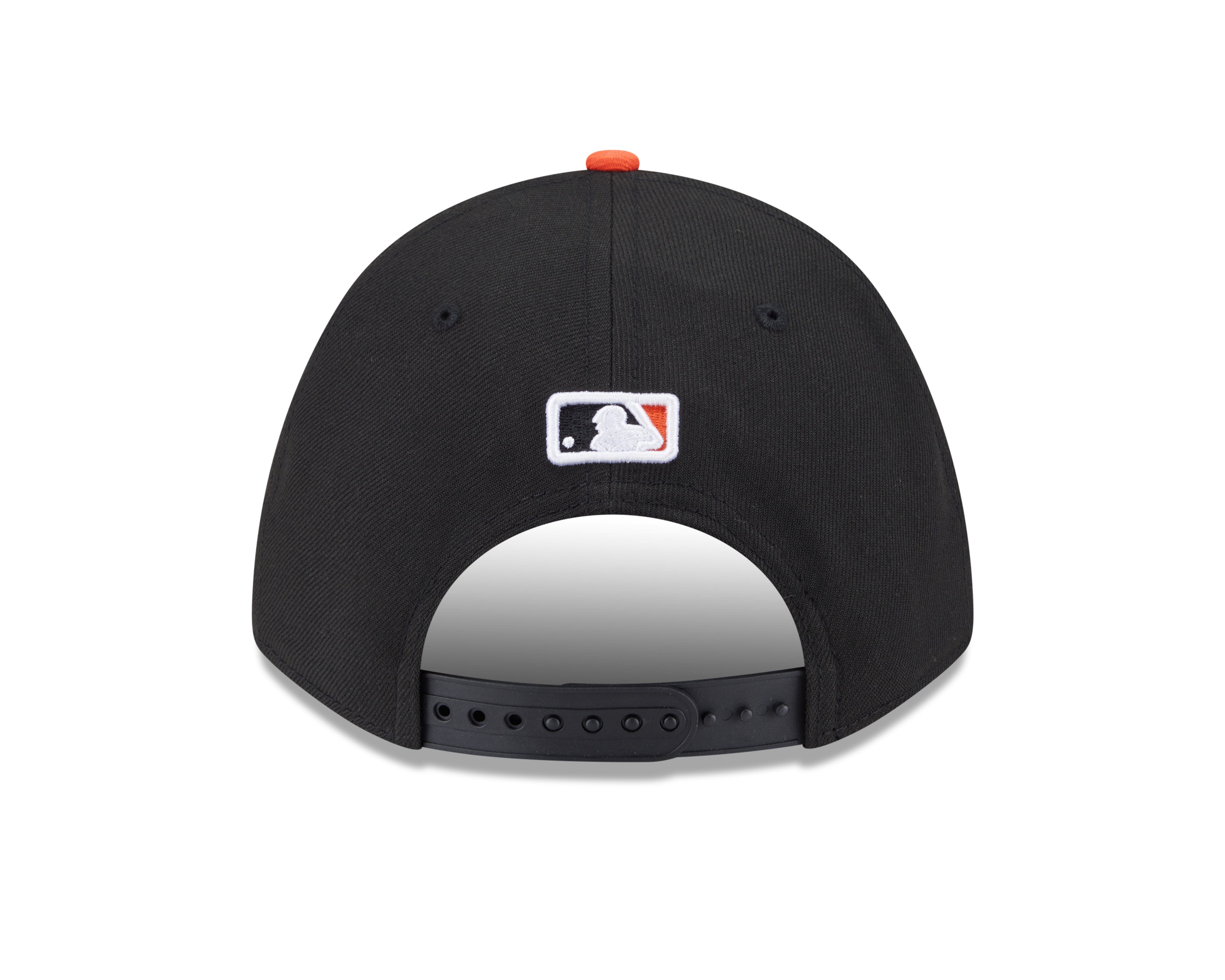 Baltimore Orioles Black Orange Road New Era Player Replica M-Crown 9FORTY Adjustable Hat Official Team Hat Sports Fan Cap Official NFL Team Hat