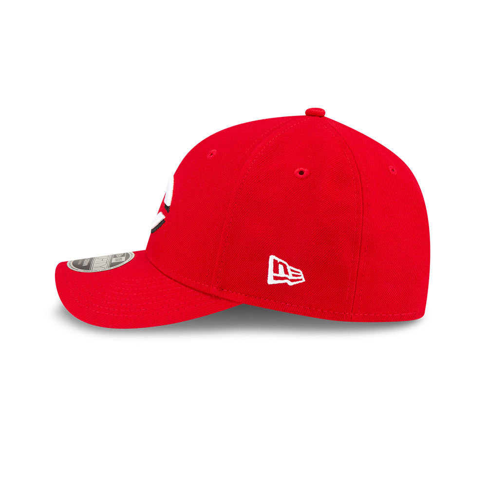 Cincinnati Reds New Era Red Player Replica M-Crown 9FORTY Adjustable Hat Official Team Hat Sports Fan Cap Official NFL Team Hat Football Fan Cap