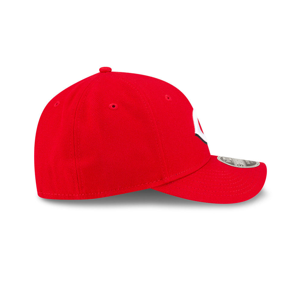Cincinnati Reds New Era Red Player Replica M-Crown 9FORTY Adjustable Hat Official Team Hat Sports Fan Cap Official NFL Team Hat Football Fan Cap