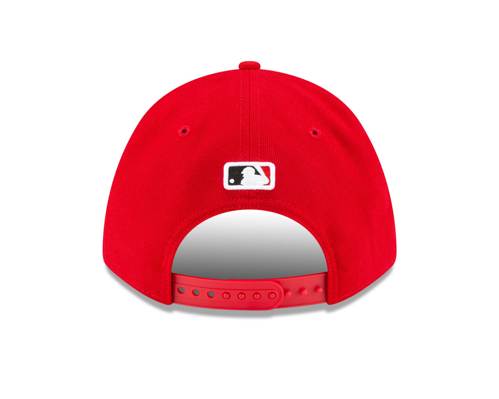 Cincinnati Reds New Era Red Player Replica M-Crown 9FORTY Adjustable Hat Official Team Hat Sports Fan Cap Official NFL Team Hat Football Fan Cap