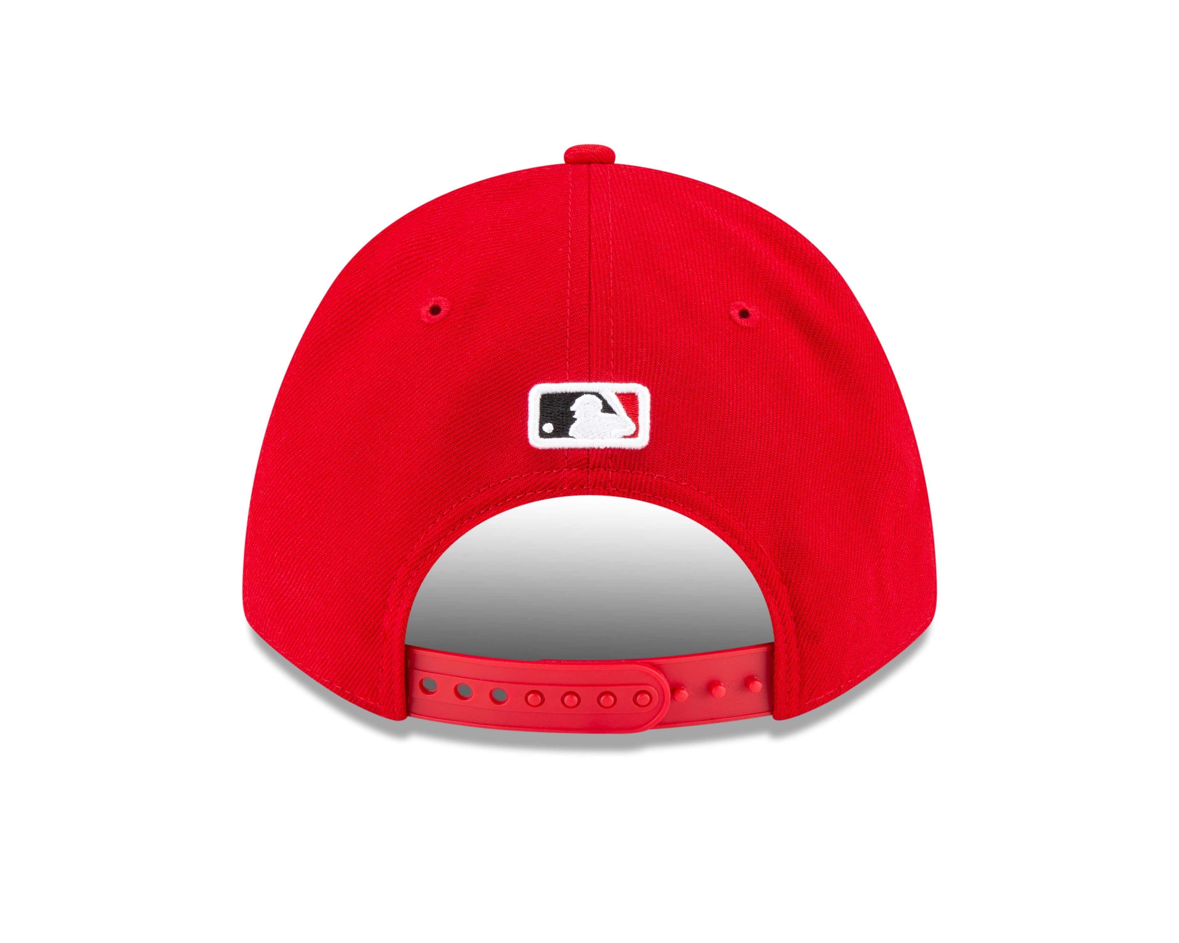 Cincinnati Reds New Era Red Player Replica M-Crown 9FORTY Adjustable Hat Official Team Hat Sports Fan Cap Official NFL Team Hat Football Fan Cap