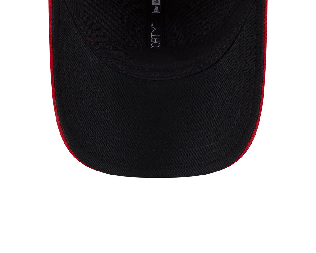 Philadelphia Phillies Red New Era Player Replica M-Crown 9FORTY Adjustable Hat Official Team Hat Sports Fan Cap Official NFL Team Hat Football Fan Cap