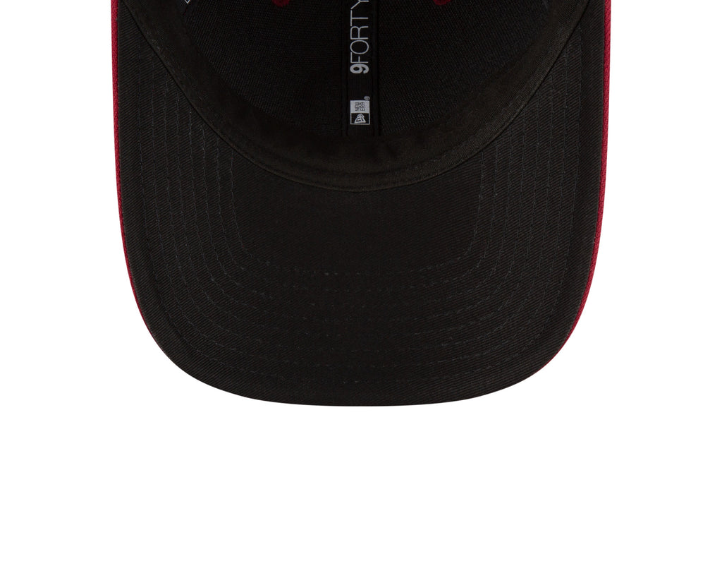 Philadelphia Phillies Crimson Alternate New Era Player Replica M-Crown 9FORTY Adjustable Hat Official Team Hat Sports Fan Cap Official NFL Team Hat