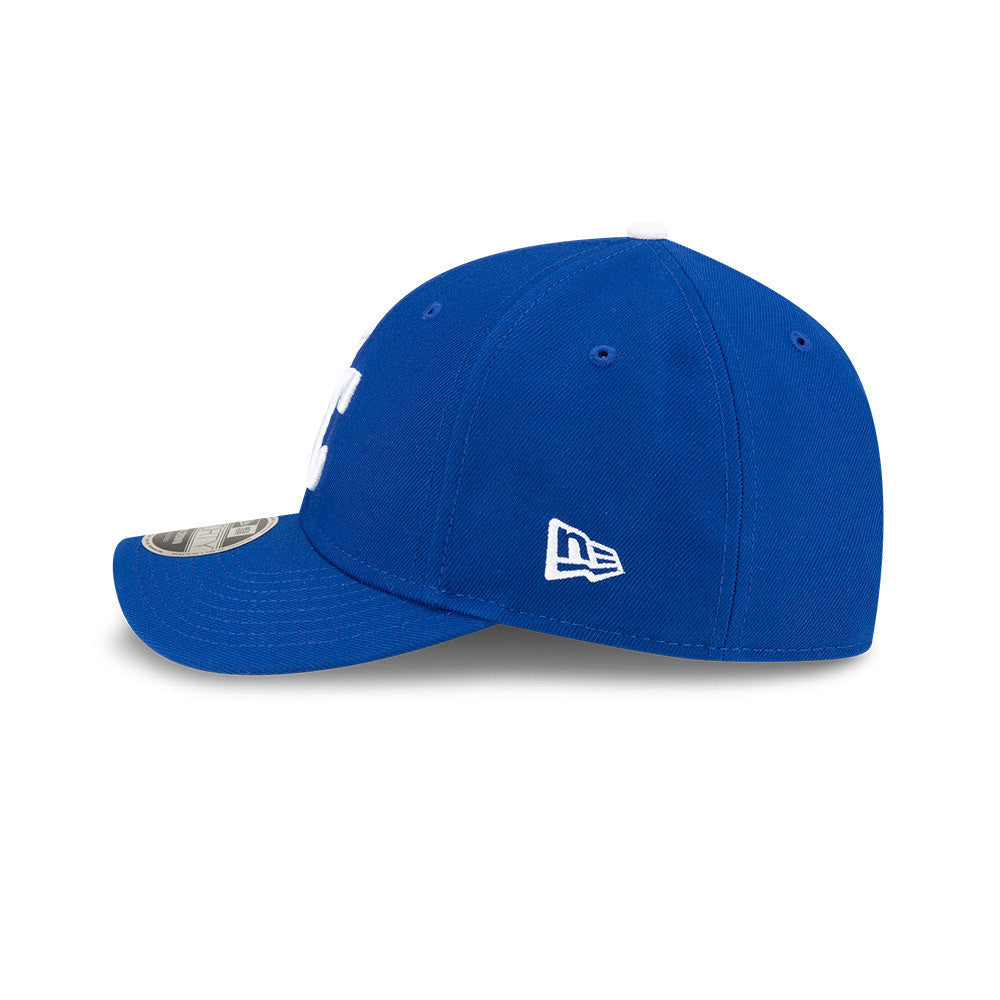 Kansas City Royals Blue New Era Player Replica M-Crown 9FORTY Adjustable Hat Official Team Hat Sports Fan Cap Official NFL Team Hat Football Fan Cap