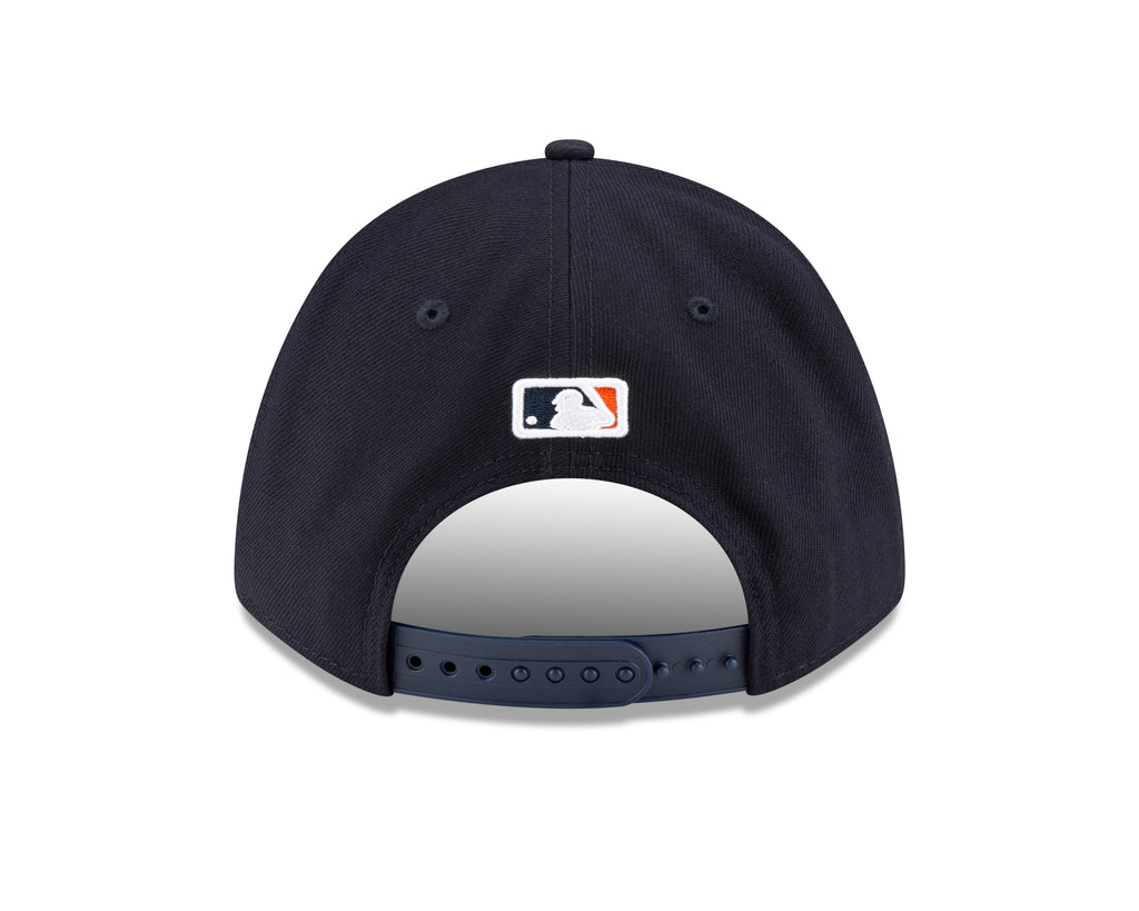 Houston Astros Navy Home New Era Player Replica M-Crown 9FORTY Adjustable Hat Official Team Hat Sports Fan Cap Official NFL Team Hat Football Fan Cap