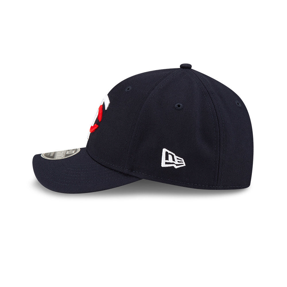 Minnesota Twins Navy New Era Player Replica M-Crown 9FORTY Adjustable Hat Official Team Hat Sports Fan Cap Official NFL Team Hat Football Fan Cap