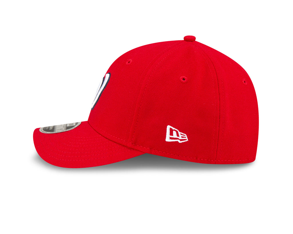 Washington Nationals Red New Era Player Replica M-Crown 9FORTY Adjustable Hat Official Team Hat Sports Fan Cap Official NFL Team Hat Football Fan Cap