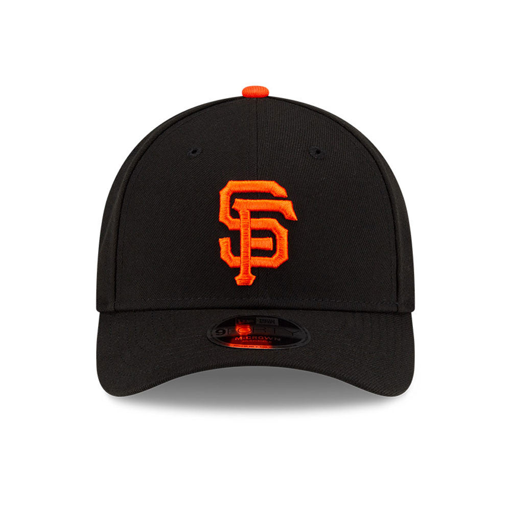 San Francisco Giants Black New Era Player Replica M-Crown 9FORTY Adjustable Hat Official Team Hat Sports Fan Cap Official NFL Team Hat Football Fan