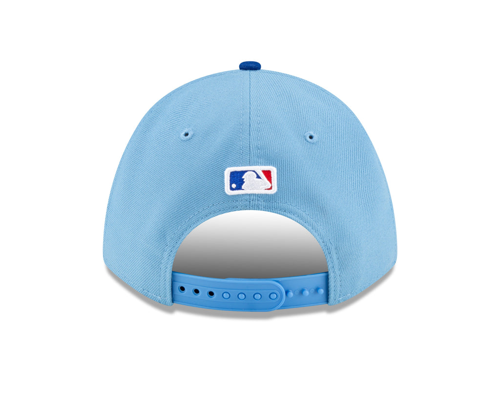 Texas Rangers Blue Alternate New Era Player Replica M-Crown 9FORTY Adjustable Hat Official Team Hat Sports Fan Cap Official NFL Team Hat Football Fan