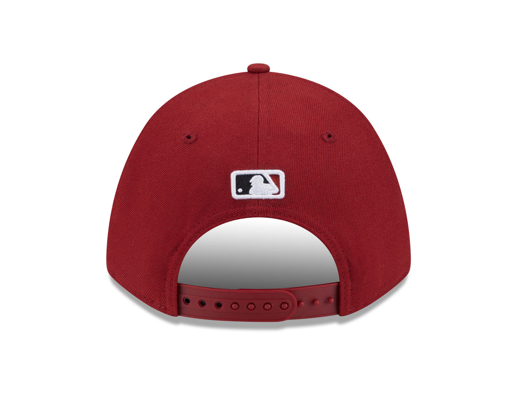 Arizona Diamondbacks Red Alternate New Era Player Replica M-Crown 9FORTY Adjustable Hat Official Team Hat Sports Fan Cap Official NFL Team Hat