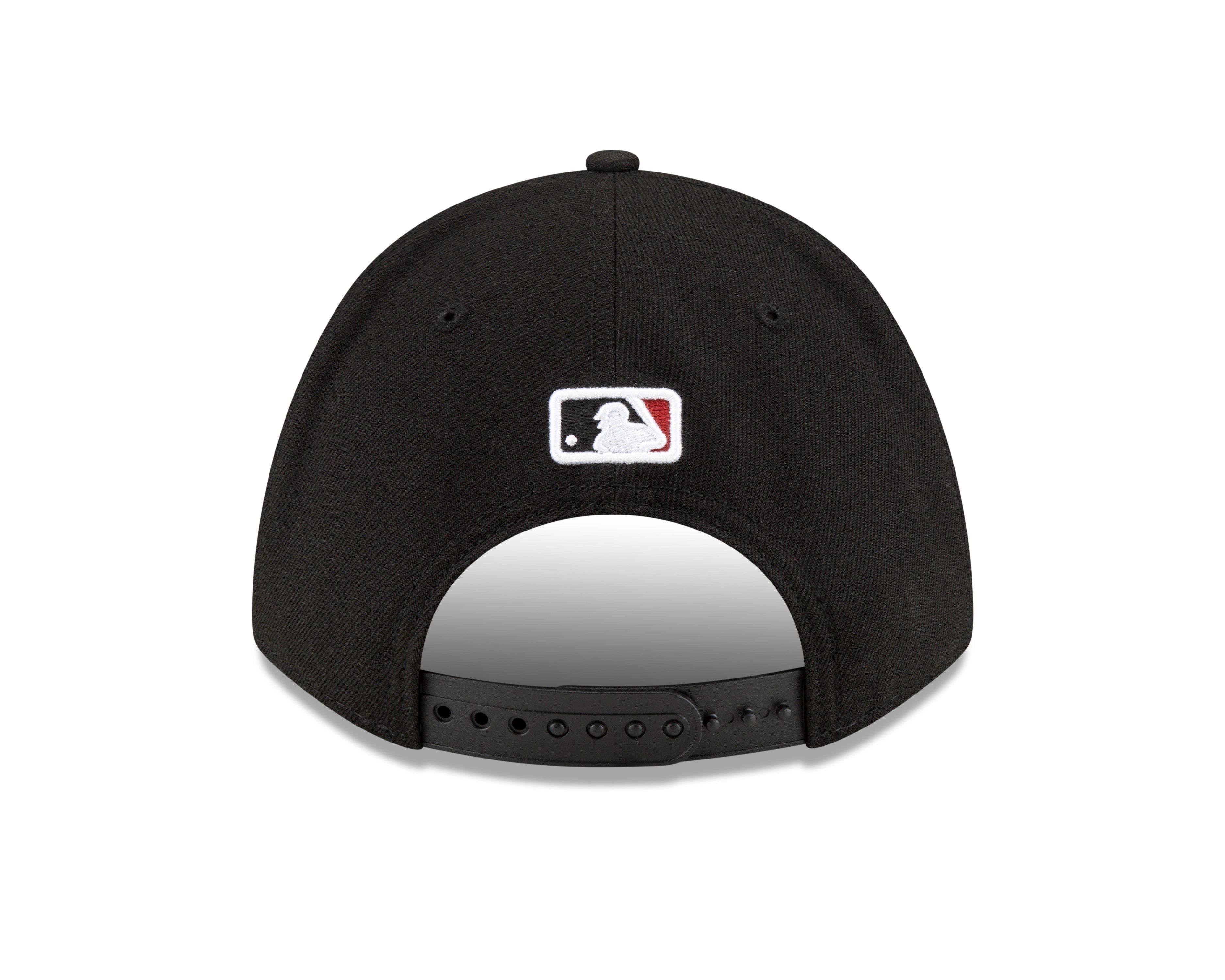 Arizona Diamondbacks Black Alternate New Era Player Replica M-Crown 9FORTY Adjustable Hat Official Team Hat Sports Fan Cap Official NFL Team Hat