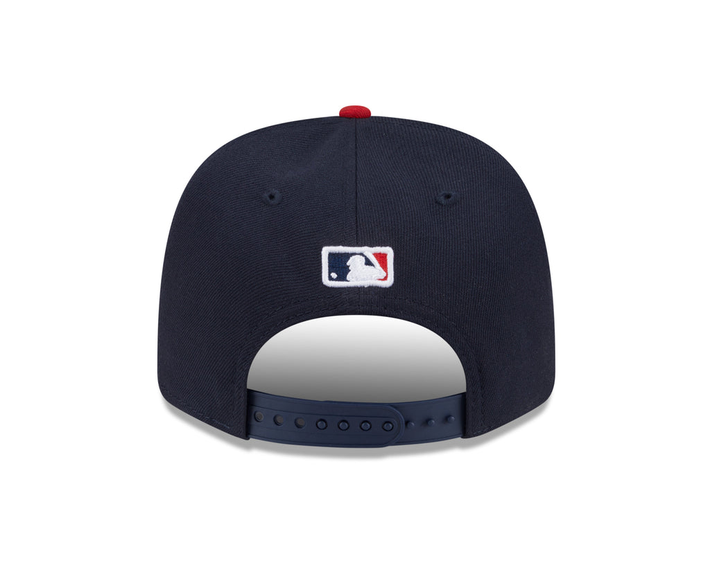 Atlanta Braves New Era Player Replica 9SEVENTY Stretch Snap Adjustable Hat Official Team Hat Sports Fan Cap Official NFL Team Hat Football Fan Cap