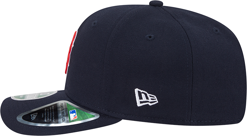 Boston Red Sox Navy New Era Player Replica 9SEVENTY Stretch Snap Adjustable Hat Official Team Hat Sports Fan Cap Official NFL Team Hat Football Fan