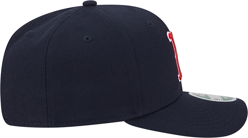 Boston Red Sox Navy New Era Player Replica 9SEVENTY Stretch Snap Adjustable Hat Official Team Hat Sports Fan Cap Official NFL Team Hat Football Fan