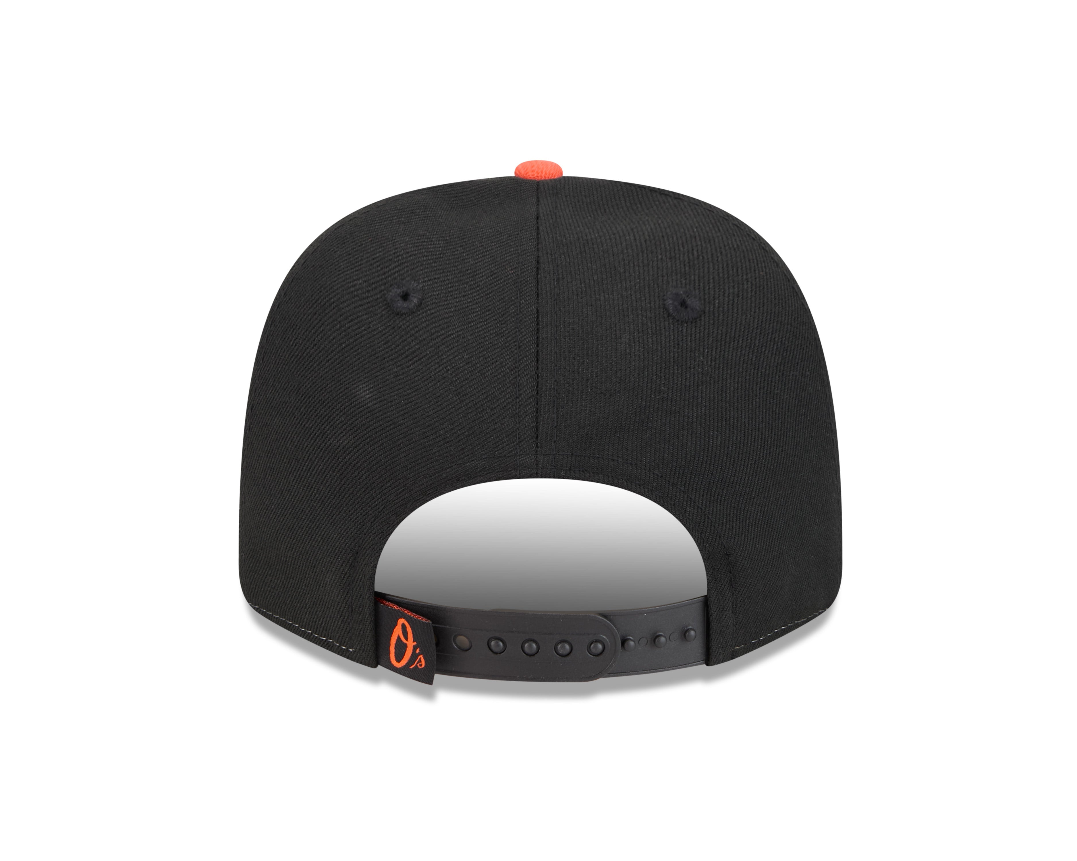 Baltimore Orioles Home New Era Player Replica 9SEVENTY Stretch Snap Adjustable Hat Official Team Hat Sports Fan Cap Official NFL Team Hat Football
