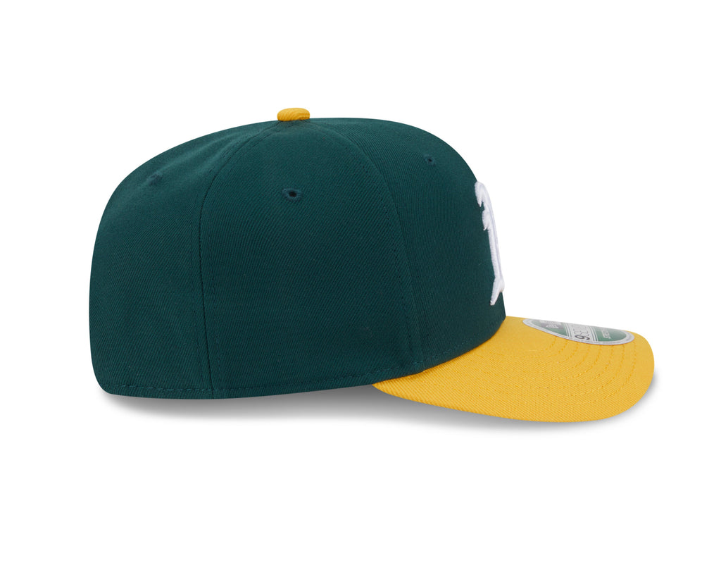 Athletics Green New Era Player Replica 9SEVENTY Stretch Snap Adjustable Hat Official Team Hat Sports Fan Cap Official NFL Team Hat Football Fan Cap